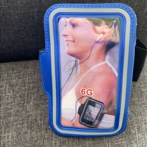 Jogging iPhone holder for arm cellphone jogger holder